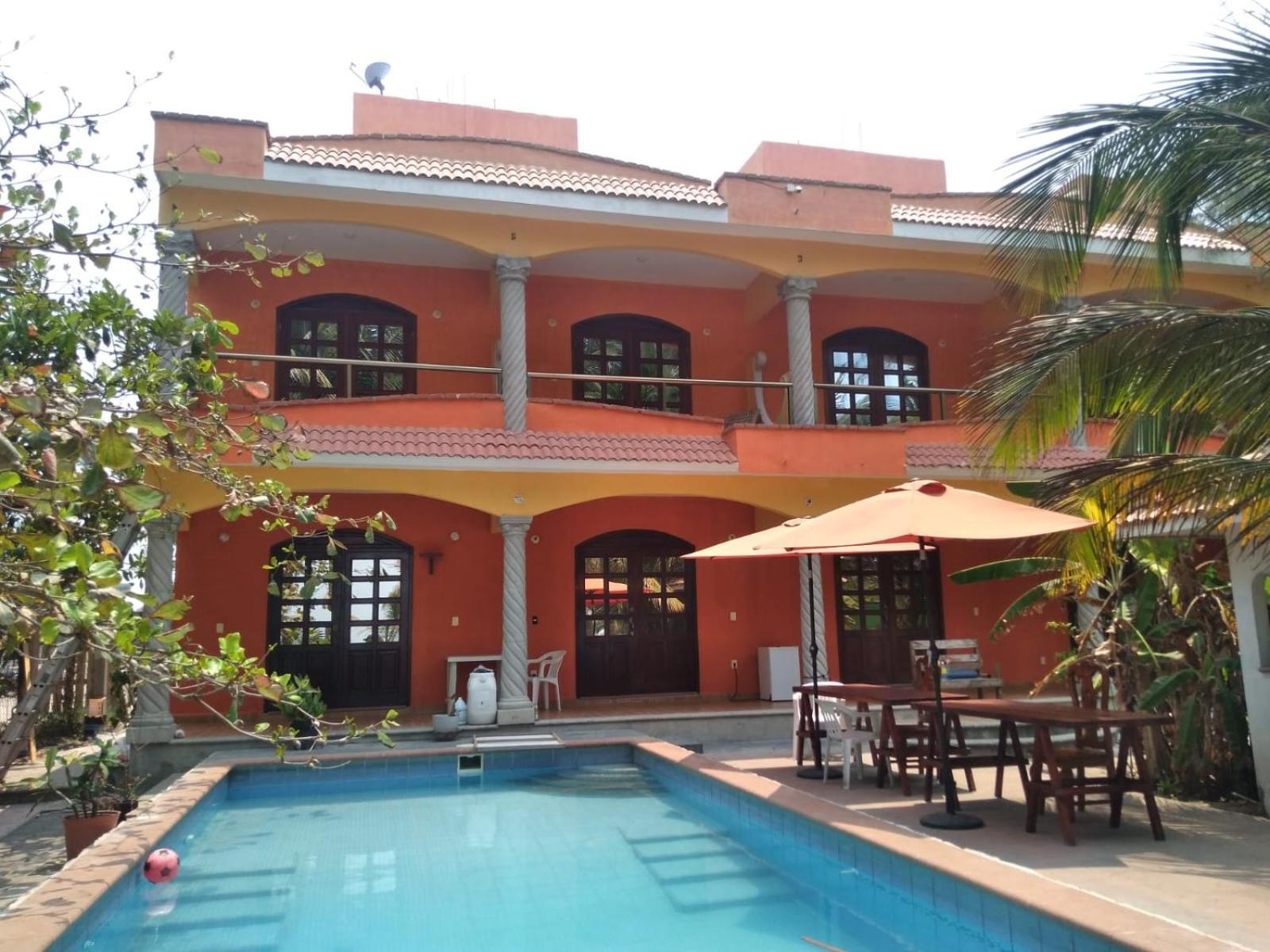 Tuxpan  Hotel Rosa De Los Vientos מראה חיצוני תמונה